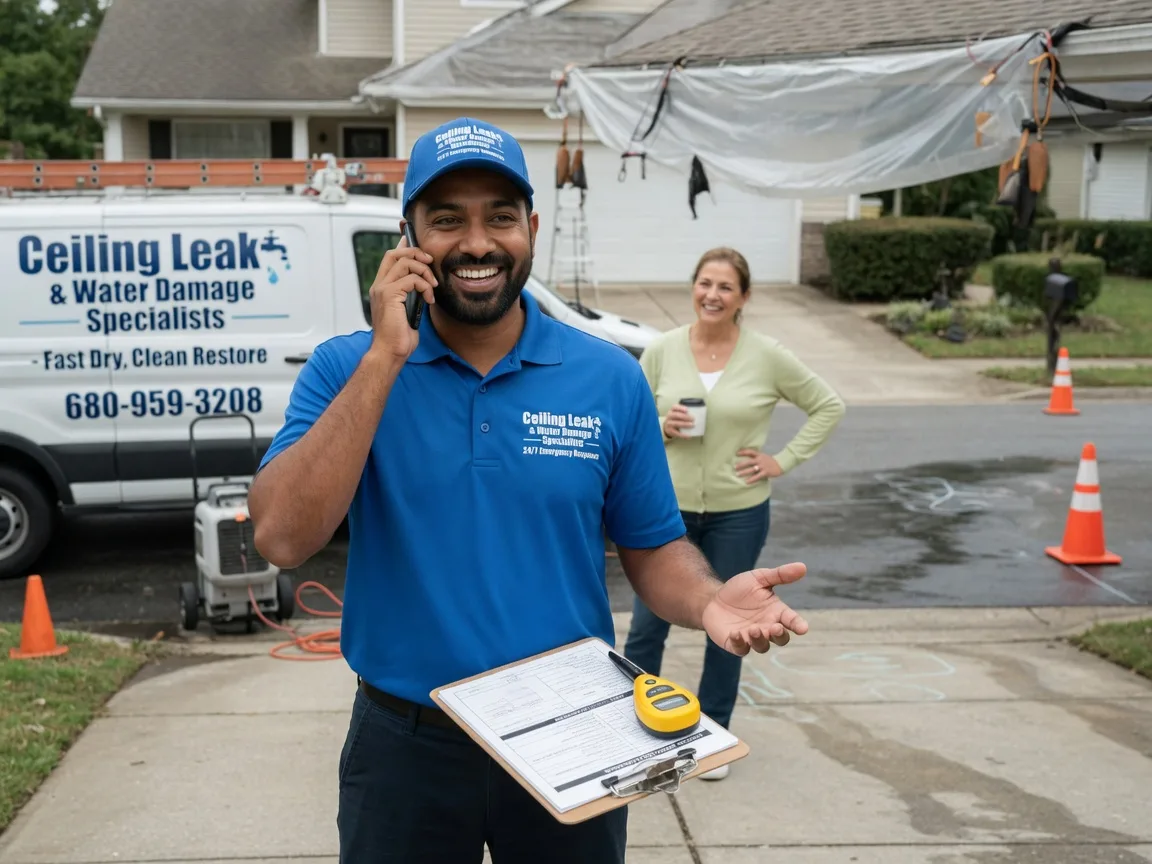 Ceiling Leak Cleanup West Mifflin, PA FAQs